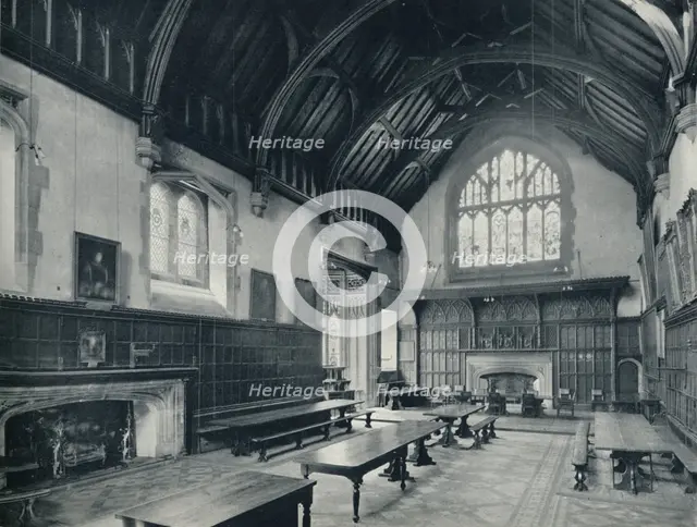 'College Hall, Looking West', 1926. Artist: Unknown.