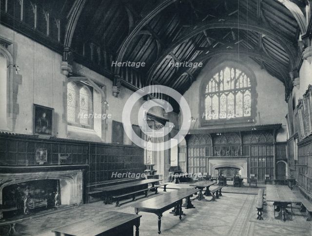 'College Hall, Looking West', 1926. Artist: Unknown.