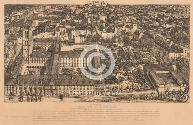 Collége Henri IV, 1864. Creator: Unknown.