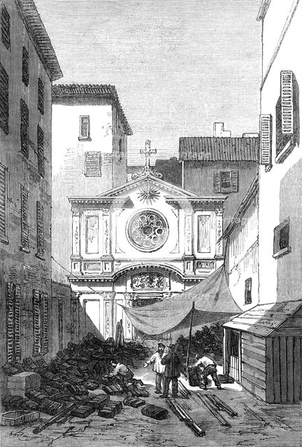 College of the Jesuits, Marseilles, 1871. Creator: Unknown.