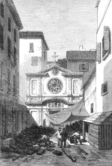 College of the Jesuits, Marseilles, 1871. Creator: Unknown