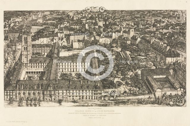 College of Henry IV. Creator: Charles Meryon (French, 1821-1868).