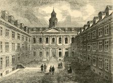 College of Physicians, Warwick Lane. Interior of the Quadrangle (c1872). Creator: Unknown