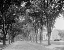 College Street (Sigma Phi), Burlington, Vt., c.between 1910 and 1920. Creator: Unknown