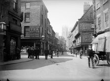 College Street, York, Yorkshire. Artist: Alfred Newton & Sons