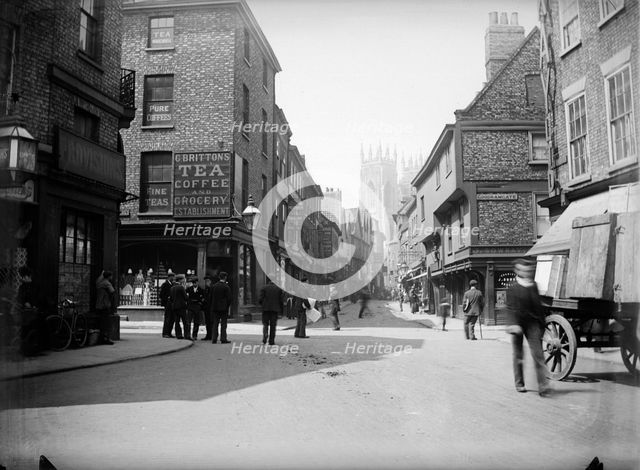 College Street, York, Yorkshire. Artist: Alfred Newton & Sons