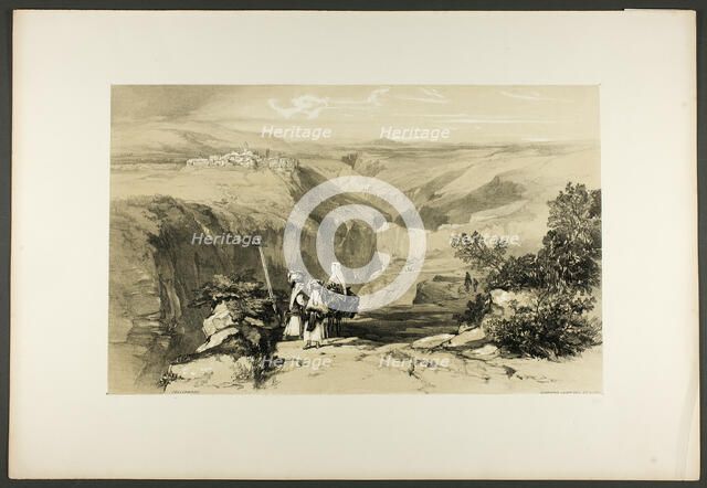 Collepardo, 1841. Creator: Edward Lear.