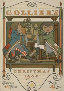 Collier's. Christmas 1900, c1900. Creator: William H Bradley