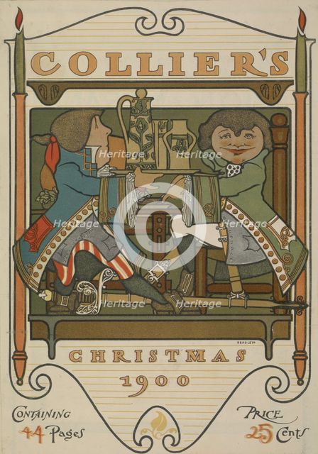 Collier's. Christmas 1900, c1900. Creator: William H Bradley.