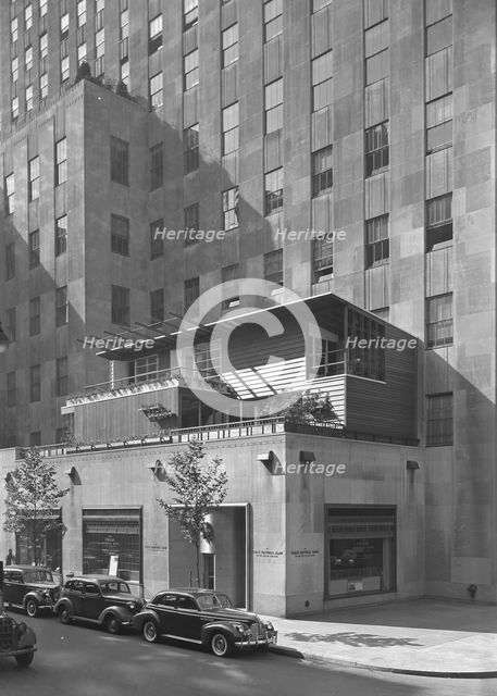Collier's House at PEDAC, New York City, 1940. Creators: Gottscho-Schleisner, Inc, Edward Durell Stone, Dan Cooper.