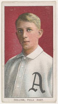 Collins, Philadelphia, American League, from the White Border series (T206) for the Ame..., 1909-11. Creator: American Tobacco Company