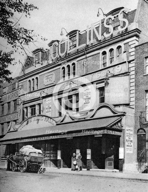 Collins's Music Hall, Islington, London, 1926-1927.Artist: McLeish