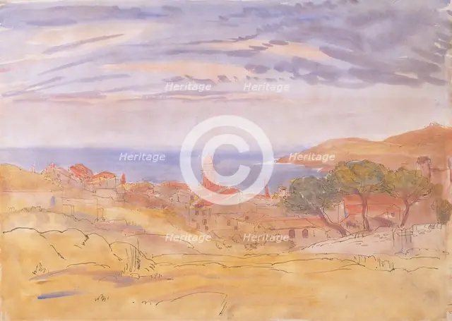 'Collioure', 1907-1914. Creator: James Dickson Innes.