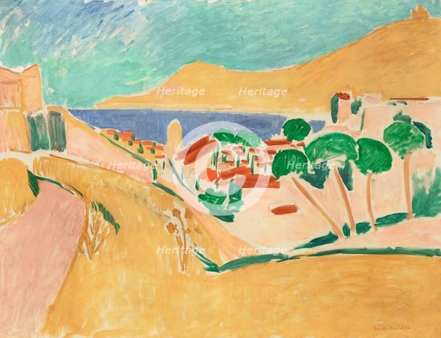 Collioure in August, c1911. Creator: Matisse, Henri (1869-1954).
