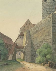 Colmberg Castle, mid-19th century. Creator: Karl Ballenberger