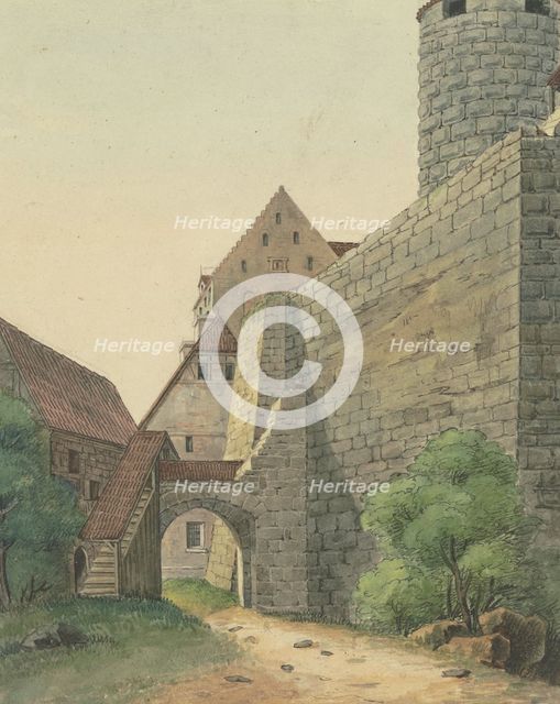 Colmberg Castle, mid-19th century. Creator: Karl Ballenberger.