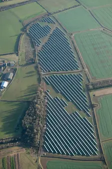 Colpman's Solar Farm, Northamptonshire, 2011 Artist: Damian Grady