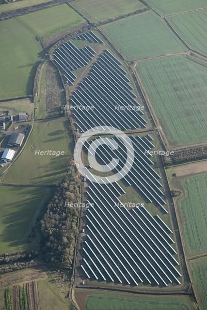Colpman's Solar Farm, Northamptonshire, 2011 Artist: Damian Grady.