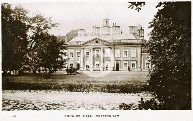 Colwick Hall, Colwick, Nottinghamshire, c1900s. Creator: Unknown.