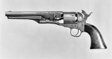 Colt Model 1861 Navy Percussion Revolver, serial no. 12240, American, Hartford, Connecticut, 1863. Creator: Samuel Colt