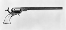 Colt Paterson Percussion Revolver, No. 5, Holster Model, serial no. 528, American, ca. 1838-40. Creator: Samuel Colt
