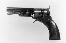 Colt Paterson Pocket Percussion Revolver, Fourth Ehlers Model, serial no. 152, American, c1840-43. Creator: Samuel Colt