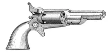 Colt revolver, c1880