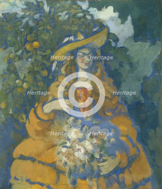 Columbina. Artist: Sapunov, Nikolai Nikolayevich (1880-1912)