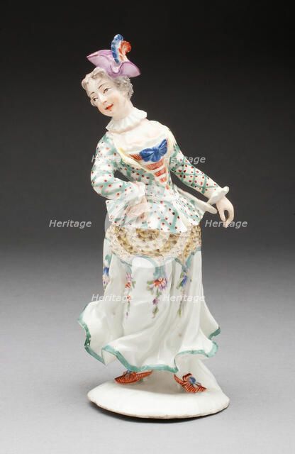 Columbine, Fürstenberg, c. 1754. Creator: Fürstenberg Porcelain Factory.