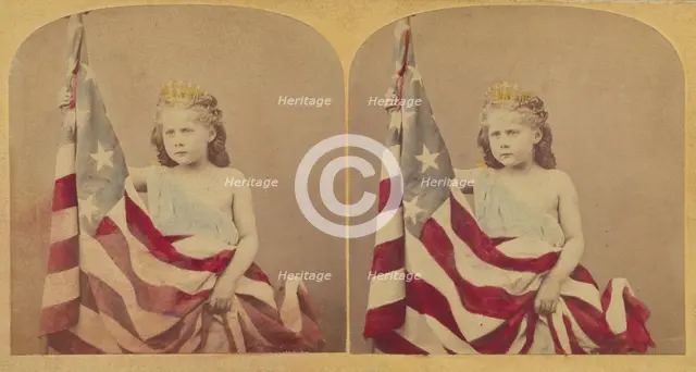 Columbia., 1873. Creator: F. G. Weller.