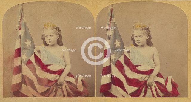 Columbia., 1873. Creator: F. G. Weller.