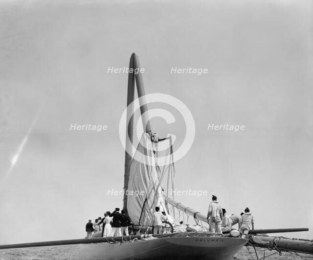 Columbia, 1899 Aug 2, c1899. Creator: John S Johnston.
