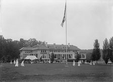 Columbia Country Club - Club House, 1917. Creator: Harris & Ewing