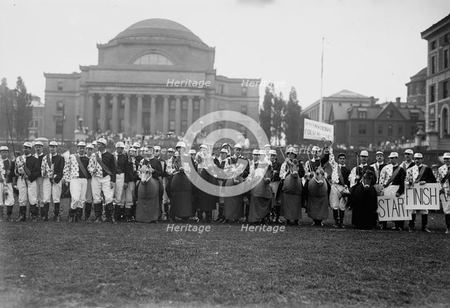 Columbia Alumni "Polo Team", between c1910 and c1915. Creator: Bain News Service.