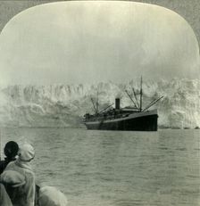 Columbia Glacier, Alaska, One of the Most Stupendous Sights in the World c1930s. Creator: Unknown