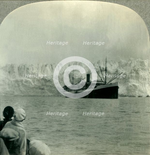 'Columbia Glacier, Alaska, One of the Most Stupendous Sights in the World', c1930s. Creator: Unknown.