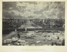 Columbia from the Capitol, 1866. Creator: George N. Barnard