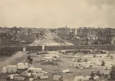 Columbia from the Capitol, 1860s. Creator: George N. Barnard