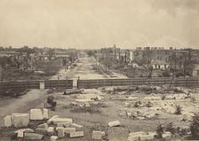 Columbia from the Capitol, 1860s. Creator: George N. Barnard