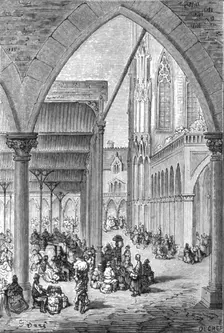 Columbia Market 1872. Creator: Gustave Doré