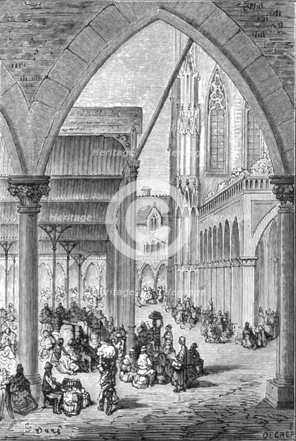 'Columbia Market', 1872.  Creator: Gustave Doré.