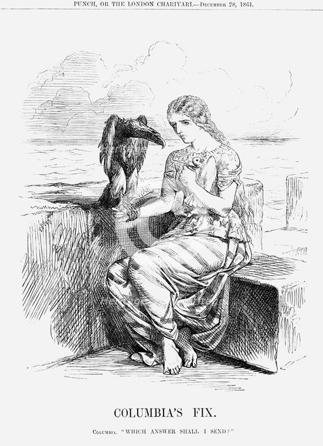 'Columbia's Fix', 1861. Creator: Unknown.