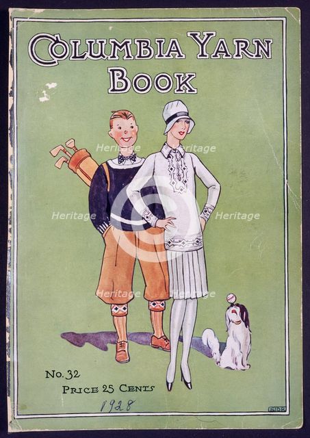 "Columbia Yarn Book", American, c1930s. Creator: Unknown.