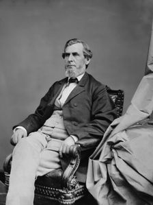 Columbus Delano of Ohio, between 1860 and 1875. Creator: Unknown