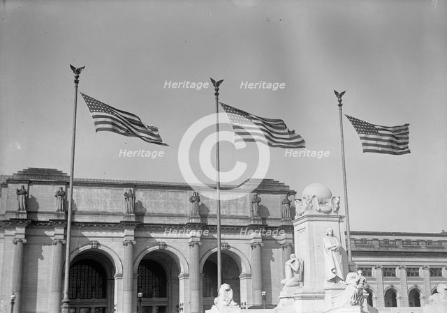 Columbus Memorial, 1914. Creator: Harris & Ewing.