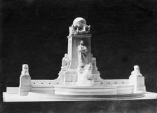 Columbus Memorial - Construction, 1912. Creator: Harris & Ewing