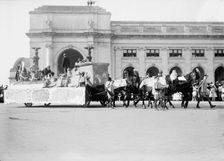 Columbus Memorial. Parade At Unveiling, 1912. Creator: Harris & Ewing