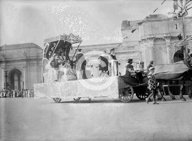 Columbus Memorial. Parade At Unveiling, 1912. Creator: Harris & Ewing.