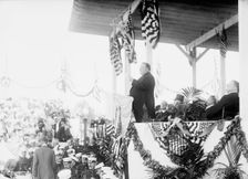 Columbus Memorial - President Taft Speaking, 1912. Creator: Harris & Ewing