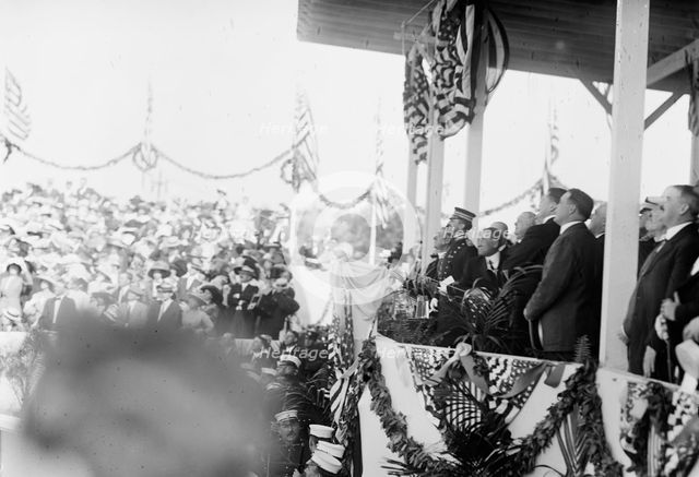 Columbus Memorial Unveiling, General View, 1912. Creator: Harris & Ewing.